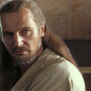 Still of Liam Neeson in Zvaigzdziu karai epizodas I Pavojaus seselis 3D 1999