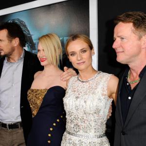 Liam Neeson, Aidan Quinn, January Jones and Diane Kruger at event of Nezinomas (2011)