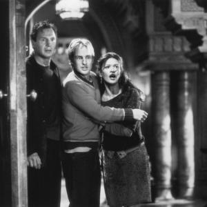 Still of Liam Neeson, Catherine Zeta-Jones and Owen Wilson in The Haunting (1999)