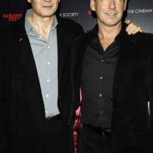 Pierce Brosnan and Liam Neeson at event of Seraphim Falls 2006