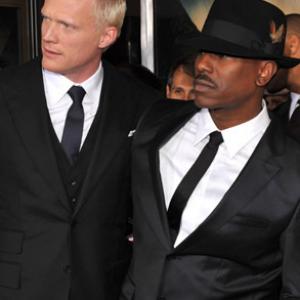 Paul Bettany and Tyrese Gibson at event of Legionas 2010