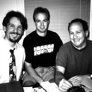 1994 Beavis  Butthead recording session with Kristofor Brown and Mike Judge