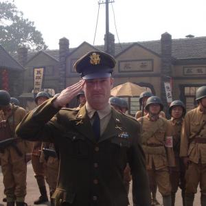 On set of Railway Guerrilla Force 2 in Zaozhuang China