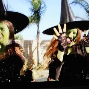 Kylie Burkholder & Claire Oldham as the Wicked Witches of the West in Frantic Ginger's music video 