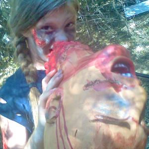Call of the Dead II. Kylie Burkholder as little zombie girl.