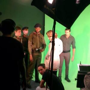 BTS of Something from Outer Space