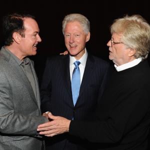 Paul Boskind Bill Clinton and Harry Thomason attends Bridegroom Premiere during the 2013 Tribeca Film Festival at SVA Theater on April 23 2013 in New York City