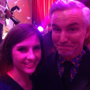 With Baz Luhrmann at an event for Strictly Ballroom The Musical