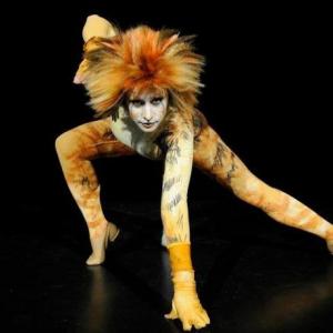 Performing as Jellylorum in CATS