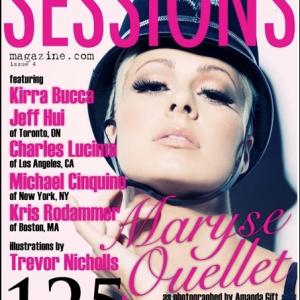 Maryse Ouellet on the Cover of Canadian Fashion Magazine SESSIONS