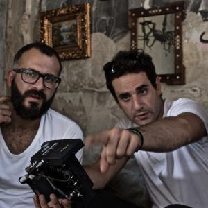 Still of Jimmy Keyrouz and Ziad Chahoud in Nocturne in Black (2016)