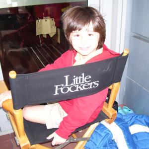 Robbie Tucker on set of Little Fockers 10/09