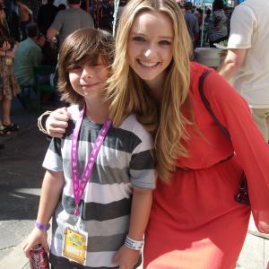 Robbie Tucker  Greer Grammer at the Power of Youth Event Paramount Studios 102011