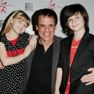 Robbie Tucker, Samantha Bailey & Christian LeBlanc attend CBS 'The Young & The Restless' 39th Anniversary Event Hosted by the Bell Family in Hollywood