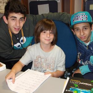 Robbie, Moises (Hannah Montana) & Mateo Arias 10/2010