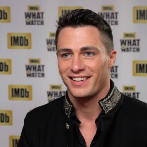Still of Colton Haynes in IMDb What to Watch 2013