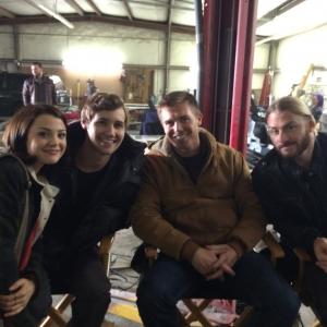 On set of Finding Carter