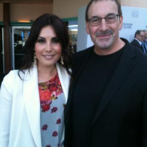 At Premier of This Last Lonely Place with actress Carly Pope 2014