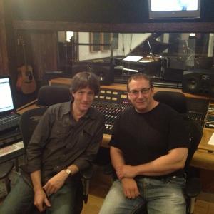 Recording Session (2013) with Tim Starnes , music editor