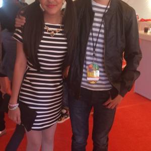 Lilimar with Jackie Radinsky Kidss Choice Awards 2015