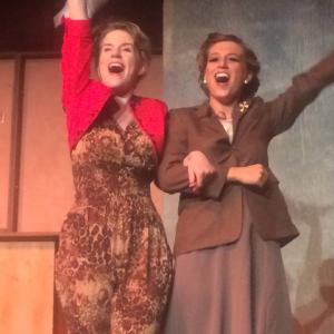 Mercedez Varble and Meredith Keller in Guys and Dolls