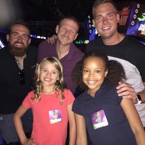 With Dude Perfect at the Kids' Choice Sports Awards!