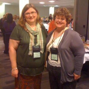 With Charlaine Harris of True Blood series