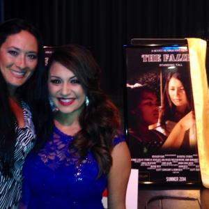 Tricia Stone and Jackie Dee at the premiere of The Fallen