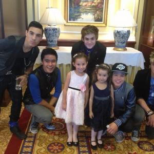 Shea and her sister Sofie with IM5.