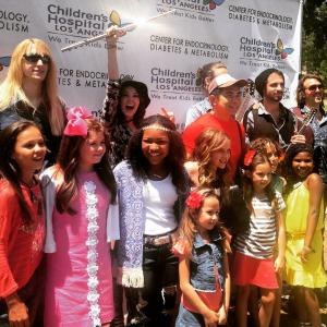 Shea on the red carpet at the Walk For kids Growth Foundation 2015 along with several Coat To Coast amazing and talented stars