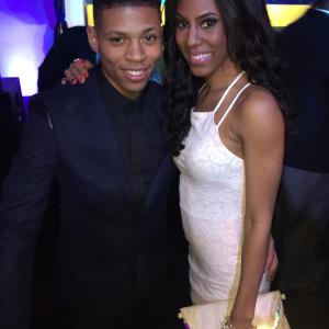 Brittney Q. Hill and Bryshere Gray