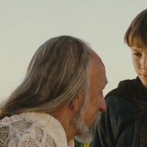 Still of Rory Finn as Rory James and Ben Kingsley in The Last Legion