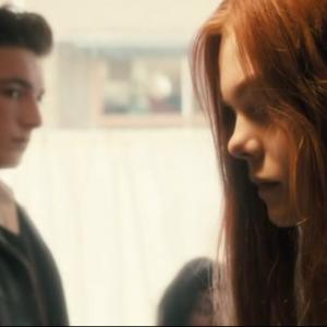 Still of Rory Finn as Rory James and Elle Fanning in Ginger and Rosa