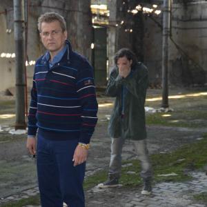 Still of Zsolt Anger and Rent Olasz in Aranyeacutelet 2015