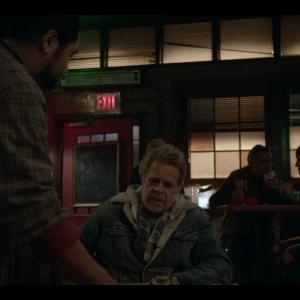 Miguel playing Paco a day worker who just so happens to fit in behind the bar alongside the regulars at the bar including Frank Gallagher played by Oscar nominated William H Macy on Showtimes Shameless Season 4