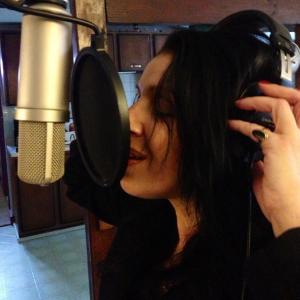You will find Denise in the studio recording original musiccovers and voice overs