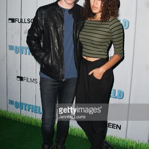 With Alex Reininga at The Outfield movie premier.