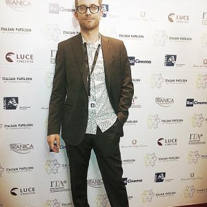 Daniele Carretta at Italian Pavilion Cannes Film Festival 2015