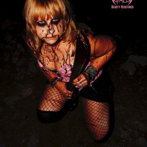 Model: Dawn Maxwell Hexfx13 Studios Horror magazine photo shoot