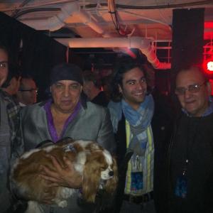 with Director Steve Van Zandt after our showing of The Rascals Once Upon a Dream