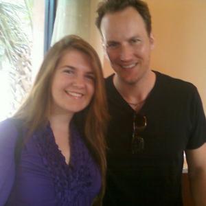 Me and Patrick Wilson at the St Pete Film Festival