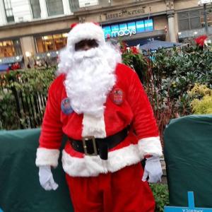 Santa in Herald Square