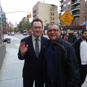 With Michael Emerson from Lost and Person of Interest