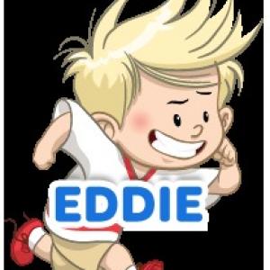 Max voiced Eddie on the animated series 