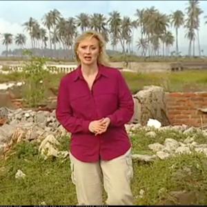 CNN Correspondent Alex Quade live shot from Bande Aceh, Indonesia. Alex returned to site of the devastating tsunami on the one year anniversary, for her special 