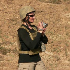 War Reporter Alex Quade covering Special Operations Forces in Iraq
