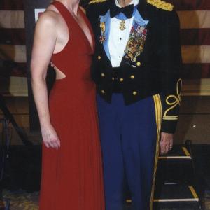 Awardwinning War Reporter Alex Quade with her mentor Medal of Honor Special Forces recipient ColBob Howard at USO Gala in Washington DC 2009 Howard was nominated for the MOH three times and is one of Americas most decorated soldiers