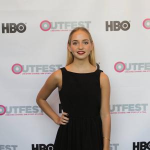 Rosa van Iterson at the screening of 'Caged' at Outfest filmfestival 2015
