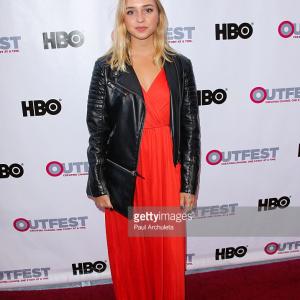 Actress Rosa Van Iterson attends the opening night gala of Tig at the 2015 Outfest LGBT Film Festival at Orpheum Theatre on July 9 2015 in Los Angeles California