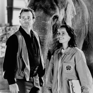 Still of Bill Murray and Janeane Garofalo in Larger Than Life (1996)